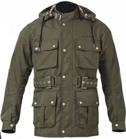 ハンターカブの服装コーデ　ジャケット