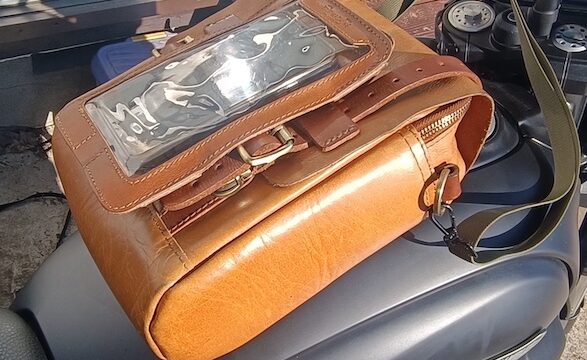 トリップマシン　タンクバッグレビュー