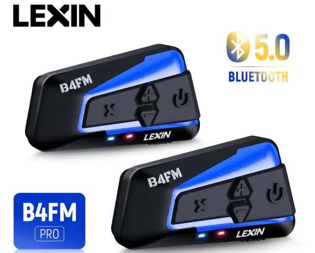 LEXIN インカム２台セット 楽天市場】2台セット バイク用インカム 無線機 レシーバー lexin