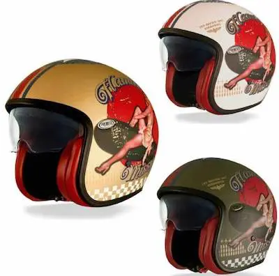 バイカー アメリカンヘルメット グラフィックデザイン アメリカンバイクに似合うジェットヘルメット おすすめ品はこれで