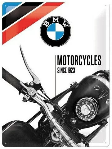 バイクガレージ　サインボード　BMW