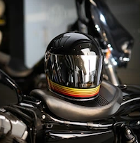 Z900RSに似合うヘルメット　レトロタイプ