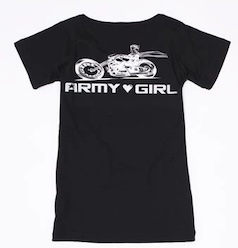 バイク女子プレゼント　Tシャツ