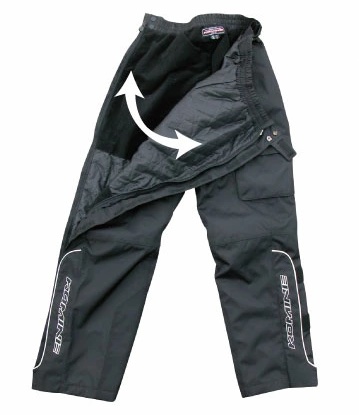 在庫有 NANKAI 南海部品 SDW-8125 A オールウェザーオーバーパンツ ブラック L 防寒 防水 防風 リフレクター