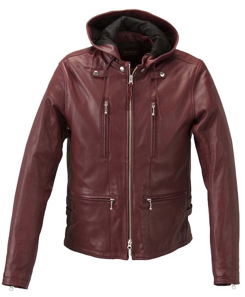 カフェレーサーファッションカジュアル レザージャケット