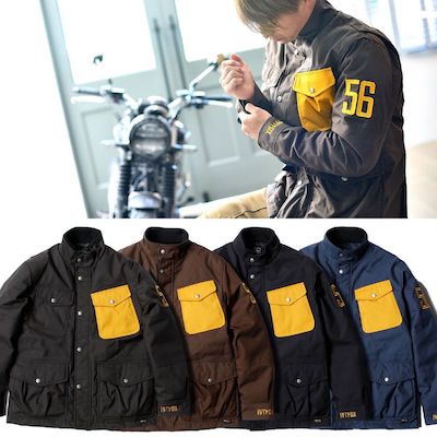 バイクウインタージャケットおしゃれ