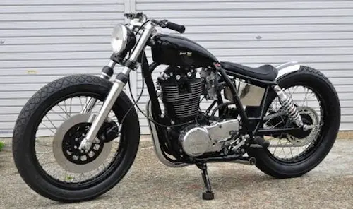 SRに似合うファッション 無骨なチョッパー系