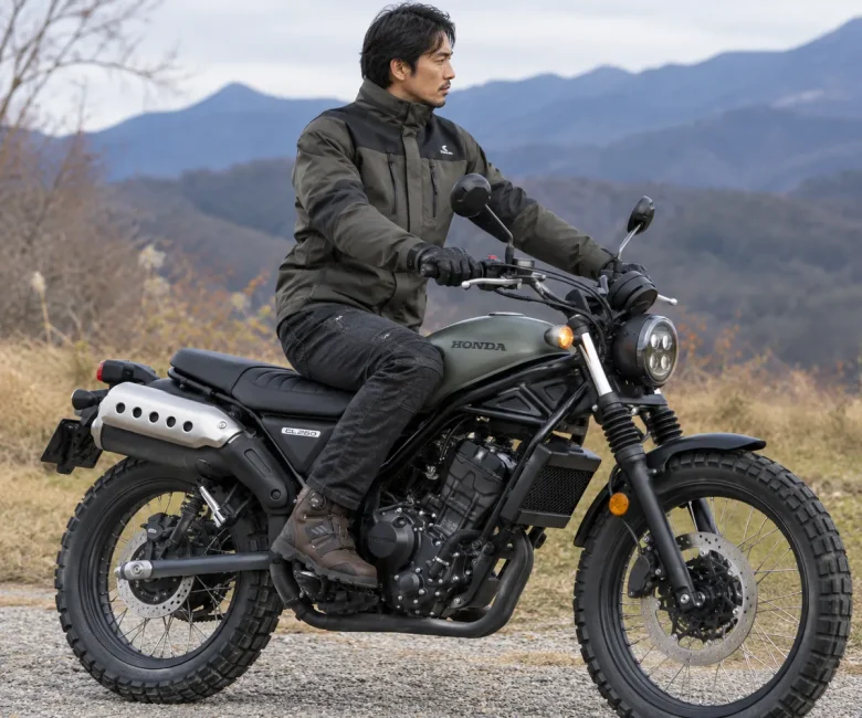 CL250ファッション冬コーデ