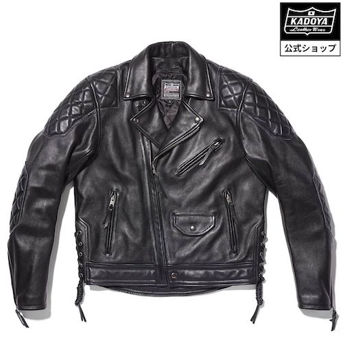 カフェレーサーファッション 革ジャン