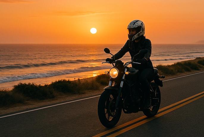 女性ライダーに似合うおすすめヘルメットはフルフェイス